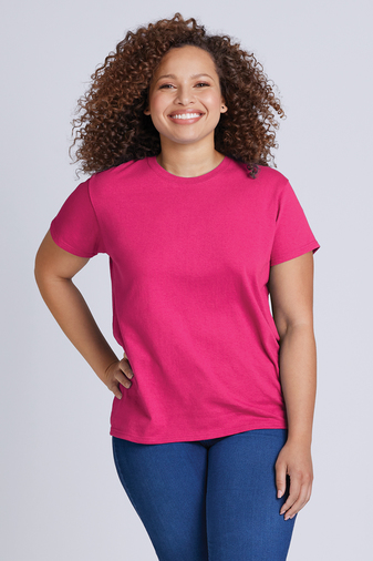 Gildan Ladies Ultra Cotton 6-oz 100% Cotton Short Sleeve T-Shirt